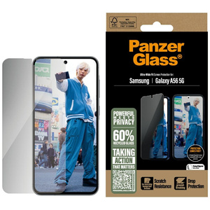 Szkło prywatyzujące PanzerGlass           Ultra-Wide Fit do Samsung Galaxy A56 5G