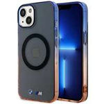 Etui BMW BMHMP14SHTGE iPhone 14 6.1" szary/grey hardcase Gradient Bumper MagSafe