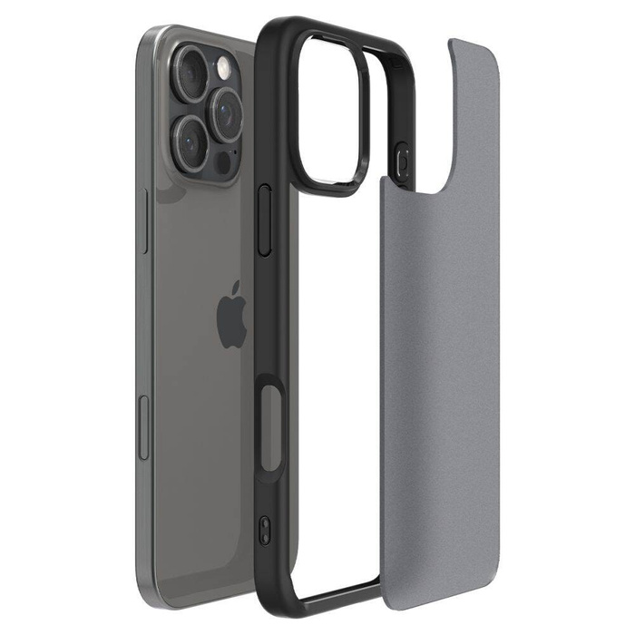 ETUI SPIGEN ULTRA HYBRID IPHONE 16 PRO MAX FROST BLACK