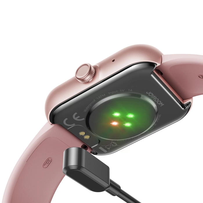 Smartwatch Joyroom Fit-Life JR-FT5 Plus z funkcją odbierania połączeń - różowy