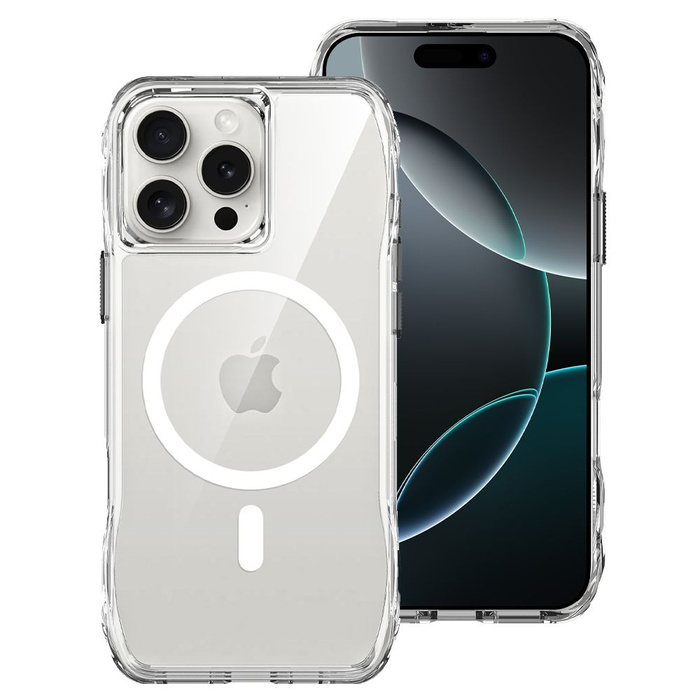 ROAR futerał SLIM DEFENDER kompatybilny z MagSafe do SAMSUNG S26 Pro transparentny