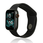 Beline pasek Apple Watch Silicone42/44/45/49mm czarny /black