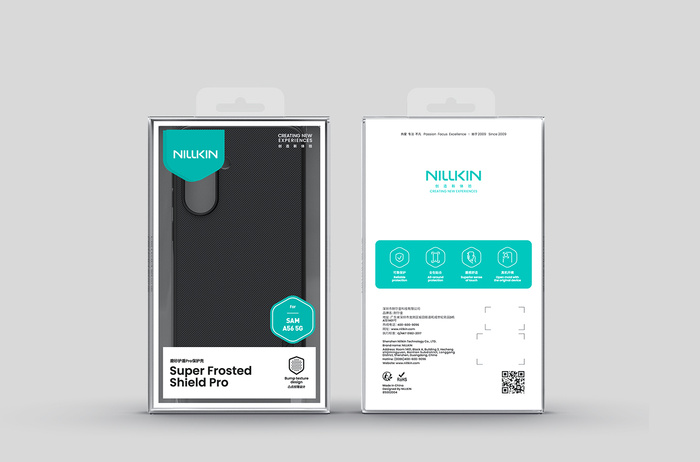 Nillkin Super Frosted PRO Back Cover for Samsung Galaxy A56 5G Black