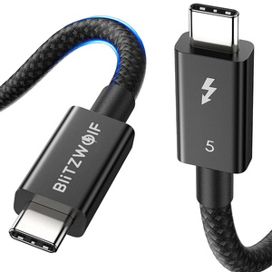Kabel USB-C do USB-C BlitzWolf BW-HDC8 240W, 0,.5m (czarny)