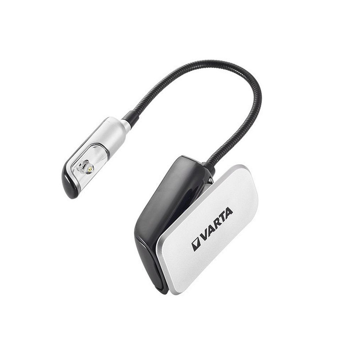 VARTA lampka LED do czytania książek (16618 LED BOOK LIGHT) + 2 x bateria CR2032