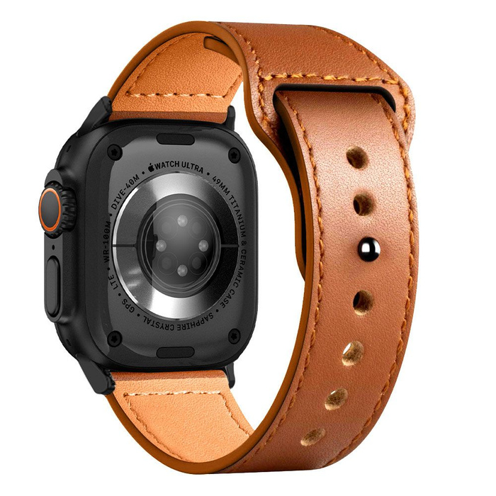TECH-PROTECT NATURALFIT APPLE WATCH 4 / 5 / 6 / 7 / 8 / 9 / SE / ULTRA 1 / 2 (42 / 44 / 45 / 49 MM) BROWN