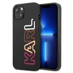 Etui KARL LAGERFELD Apple iPhone 13 Multipink Brand Czarny Hardcase