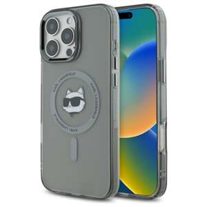 Etui Karl Lagerfeld iPhone 16 Pro Max 6.9" czarny/black hardcase IML Metal Choupette Head MagSafe