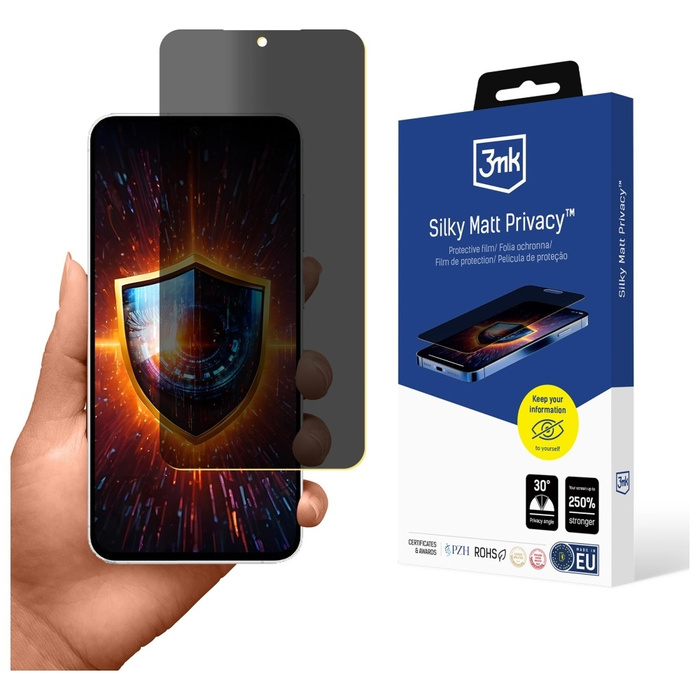 Folia prywatyzująca 3MK Samsung Galaxy S25 FE Silky Matt Privacy