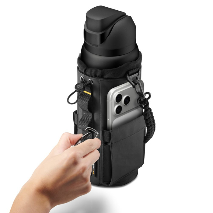 POKROWIEC NA BUTELKĘ SPIGEN LF500 TUMBLER BAG CZARNY