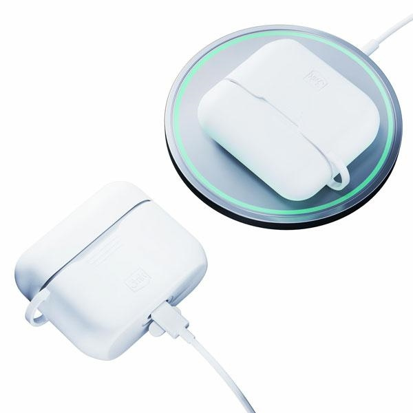 Etui 3MK Silicon Case AirPods Pro + karabińczyk