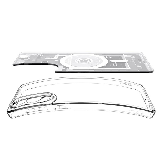 ETUI SPIGEN SAMSUNG GALAXY S25 EDGE ULTRA HYBRID MAG MAGSAFE ZERO ONE WHITE