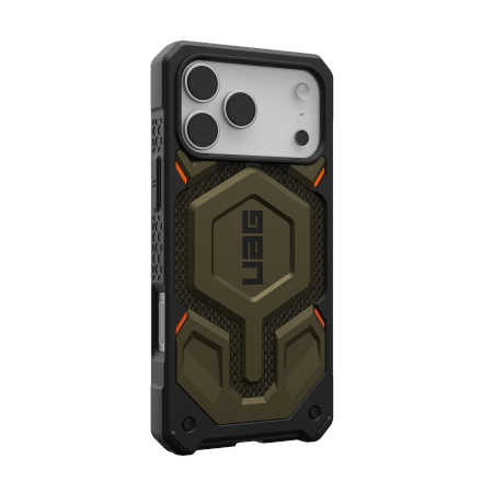 UAG Monarch Pro - etui do iPhone 17 Pro Max kompatybilne z MagSafe (kevlar element green)
