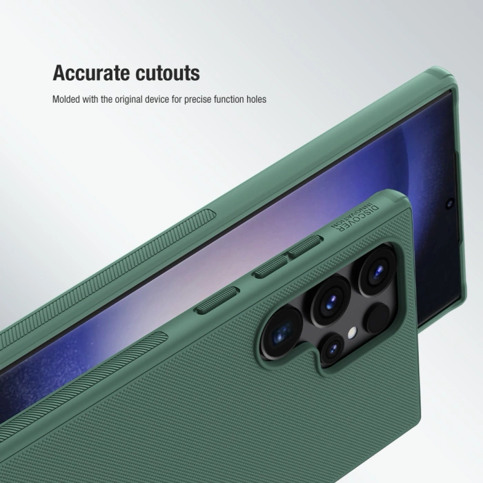 NILLKIN super frosted shield PRO SAMSUNG S24 ULTRA, DEEP GREEN / ZIELONY