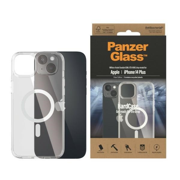 Etui PanzerGlass HardCase iPhone 14 Plus 6,7" MagSafe Antibacterial Military grade transparent 0411
