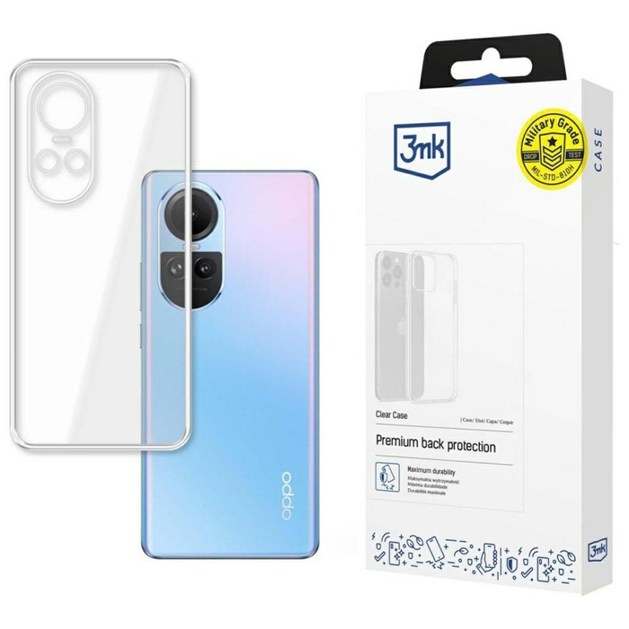 Etui 3MK Clear Case do Oppo Reno 10      (CPH2531)/Pro