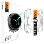 SZKŁO HARTOWANE SPIGEN SAMSUNG GALAXY WATCH 8 40 MM GLAS.TR ”EZ-FIT” 2-PACK CLEAR
