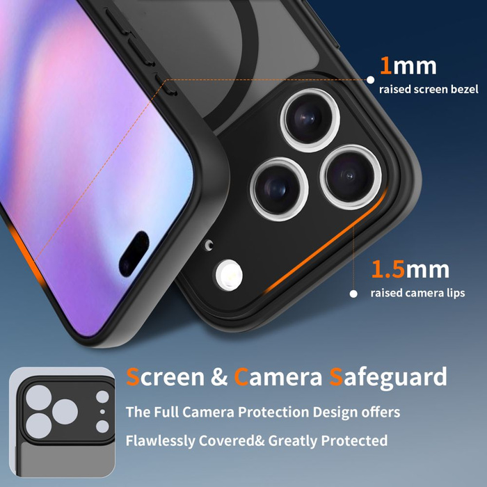 TECH-PROTECT BASICMAG MAGSAFE IPHONE 17 PRO MATTE BLACK