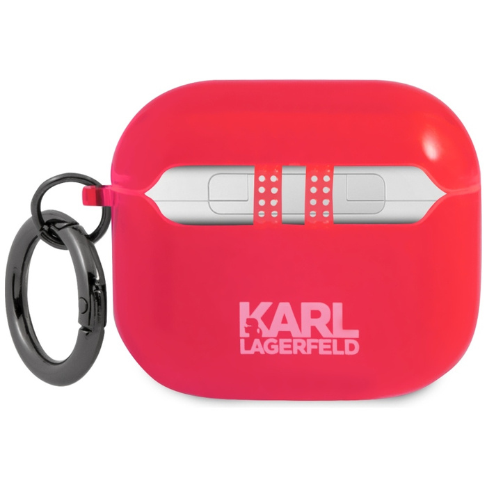 Etui KARL LAGERFELD Apple AirPods 3 Choupette Różowy Case