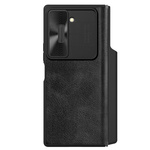 Nillkin Qin Pro Leather Case Samsung GALAXY Z FOLD 6, BLACK / CZARNY
