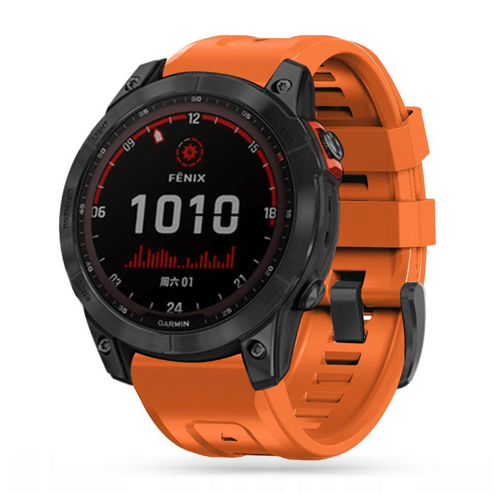 PASEK TECH-PROTECT ICONBAND GARMIN FENIX 5 / 6 / 6 PRO / 7 ORANGE