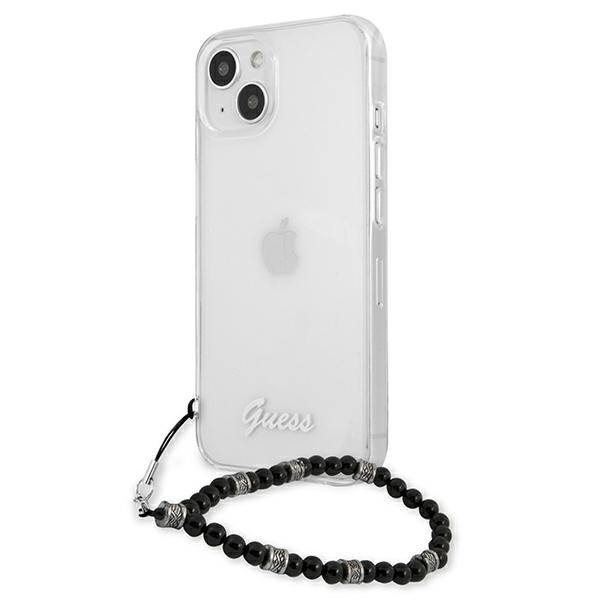 Etui GUESS Apple iPhone 13 Black Pearl Bezbarwny Hardcase