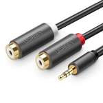 Kabel UGREEN AV116 Przewód 3,5mm Jack do 2RCA (Cinch)