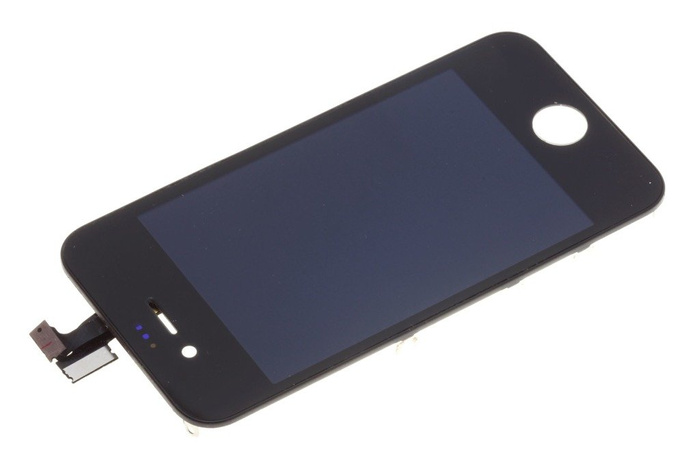 WYŚWIETLACZ APPLE iPhone 4 Czarny Z Wadą Oryginalny SET LCD Dotyk