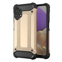 Hybrid Armor pancerne hybrydowe etui pokrowiec Samsung Galaxy A32 5G złoty