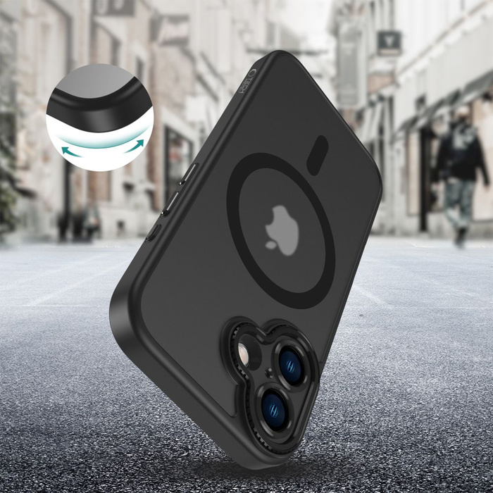 ETUI TECH-PROTECT MAGCAM MAGSAFE IPHONE 16 MATTE BLACK