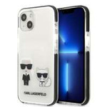 Etui Karl Lagerfeld Klhcp13stpekcw iPhone 13 Mini 5,4" Hardcase Biały/white Karl&choupette Case