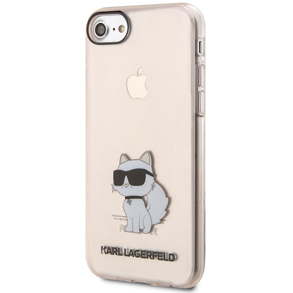 Etui Karl Lagerfeld KLHCI8HNCHTCP iPhone 7/8/ SE 2020 / SE 2022 różowy/pink hardcase Ikonik Choupette Case