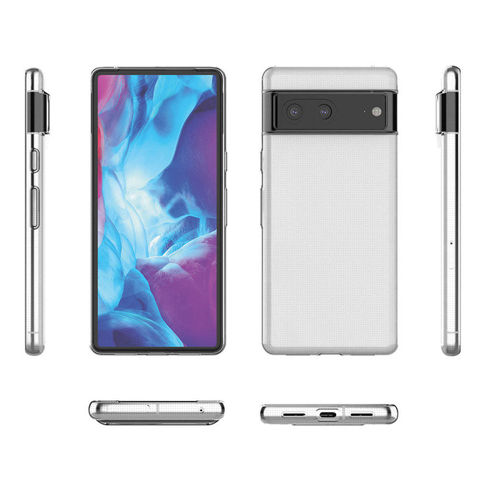 Ultra Clear 0.5mm etui Google Pixel 7 żelowy pokrowiec na tył plecki przezroczysty