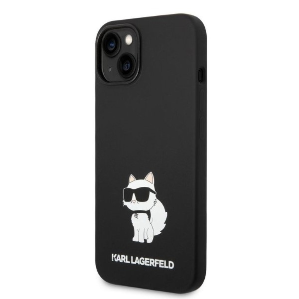 Etui KARL LAGERFELD Apple iPhone 14 Plus Silicone Choupette Czarny Hardcase