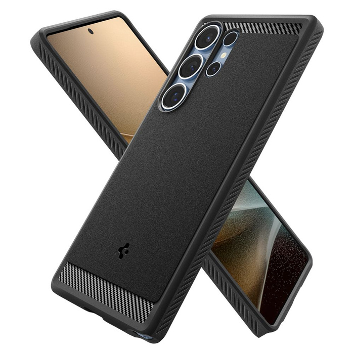 ETUI SPIGEN RUGGED ARMOR MAG MAGSAFE SAMSUNG GALAXY S25 ULTRA MATTE BLACK