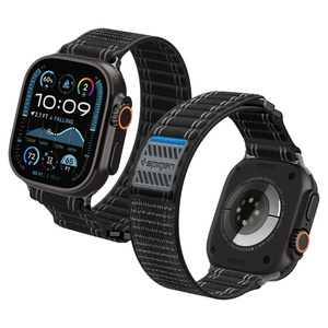PASEK SPIGEN APPLE WATCH 8 / 9 / 10 / 11 / SE / ULTRA (44 / 45 / 46 / 49 MM) WBF0 BAND BLACK