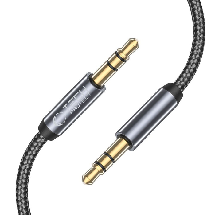 KABEL Tech-protect Ultraboost Aux Mini Jack 3.5mm Cable 150cm Black