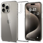 Etui iPhone 15 Pro Max Spigen Airskin Hybrid  Crystal Clear Case