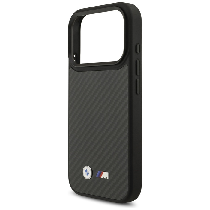 Etui BMW M Kevlar Matt MagSafe do iPhone 17 Pro czarny