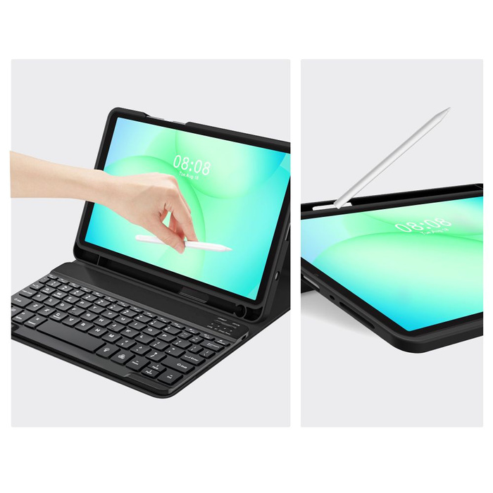 TECH-PROTECT SC PEN + KEYBOARD GALAXY TAB A9 / A11 8.7 X110 / X115 / X133 / X135 BLACK