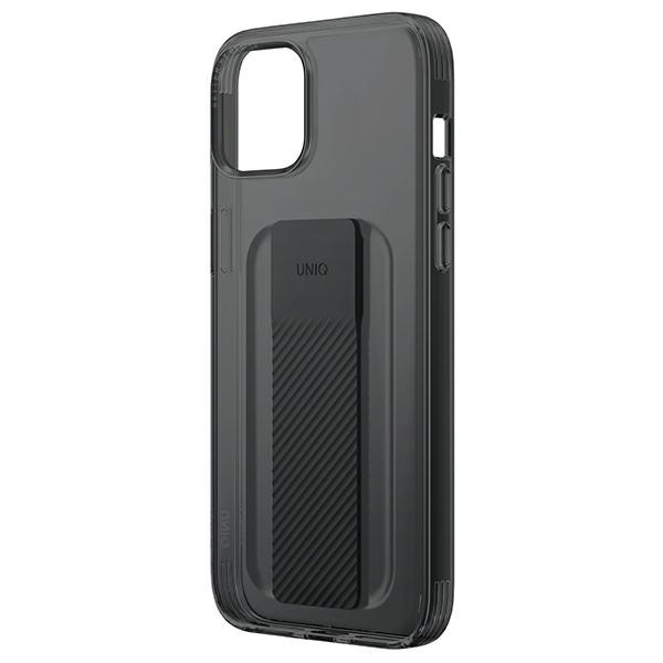 UNIQ etui Heldro Mount iPhone 14 Plus 6,7" czarny/vapour smoke