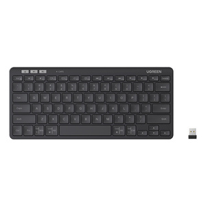 Klawiatura bezprzewodowa wielotrybowa Ugreen K551, Bluetooth 5.3 (czarna)