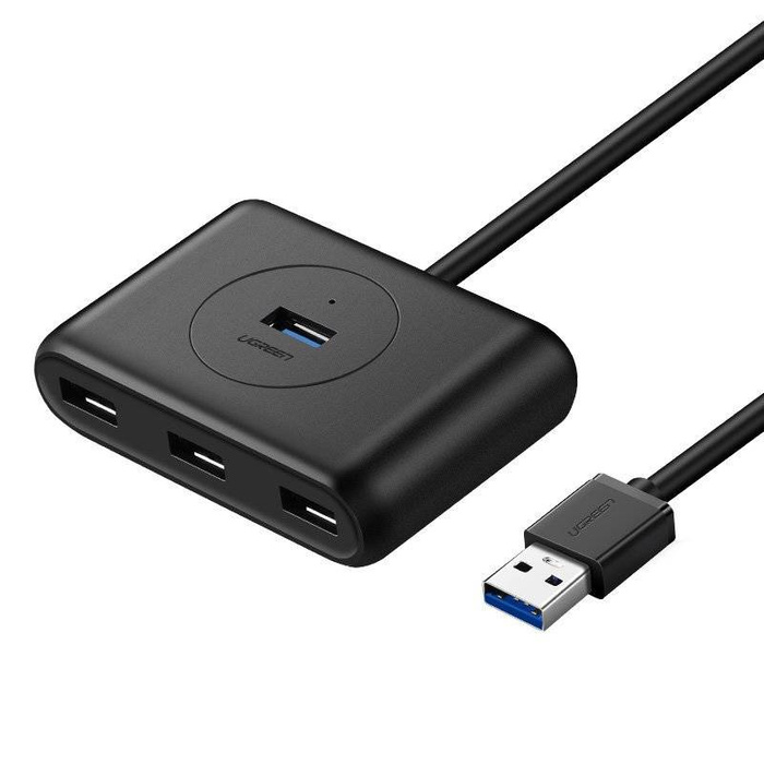 Ugreen rozdzielacz HUB 4x USB 3.2 Gen 1 (kabel 1 m) czarny (CR113 20291)