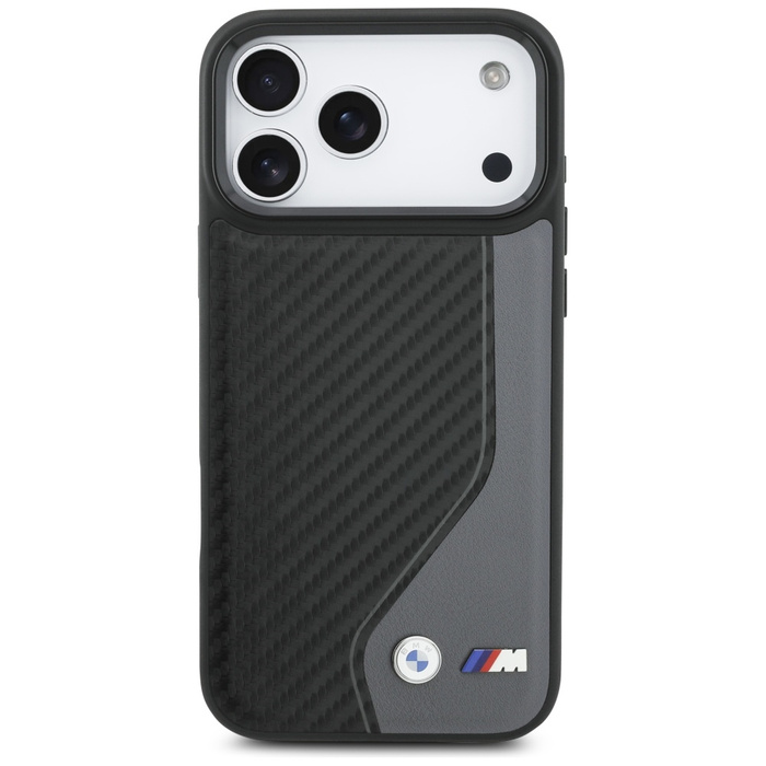 Etui BMW M Carbon Logo MagSafe do iPhone 17 Pro Max antracyt
