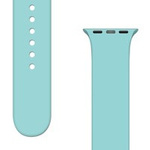 Silicone Strap APS silikonowa opaska do Watch 8 / 7 / 6 / 5 / 4 / 3 / 2 / SE (41 / 40 / 38mm) pasek bransoleta do zegarka miętowy