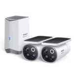 Kamera zewnętrzna Baseus S1 Pro 3K Dual (biała)