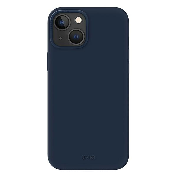 UNIQ etui Lino iPhone 14 Plus 6,7" niebieski/marine blue