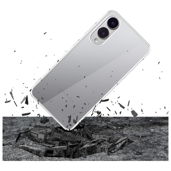 Etui 3MK Clear Case do Samsung Galaxy    S25 Edge