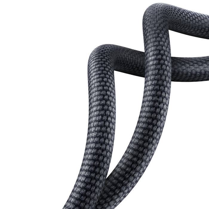 [PO ZWROCIE] Baseus Crystal Shine Series kabel przewód USB do szybkiego ładowania i transferu danych USB Typ A - USB Typ C 100W 1,2m czarny (CAJY000401)