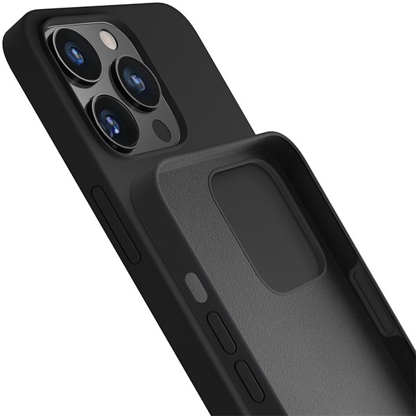 ETUI 3MK Silicone Case iPhone 13 Pro Max 6,7" czarny/black Case